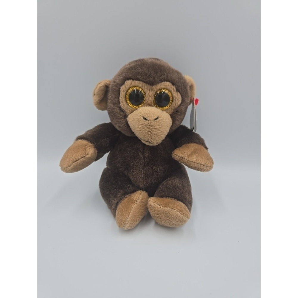 Ty Beanie Baby Bananas the Monkey 6 Inch Plush Toy 2015 NWT 42114